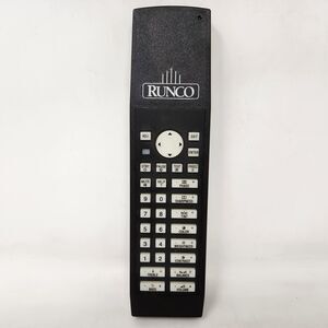 RUNCO R763113 DTV-1100HD PROJECTOR REMOTE CONTROL BLACK TESTED WORKS